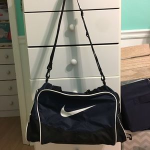 Navy Blue Nike Duffle